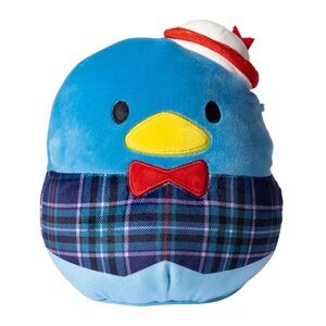 SQUISHMALLOWS Sanrio Hello Kitty & Friends TUXEDOSAM Plaid Plush 6.5" NWT NEW